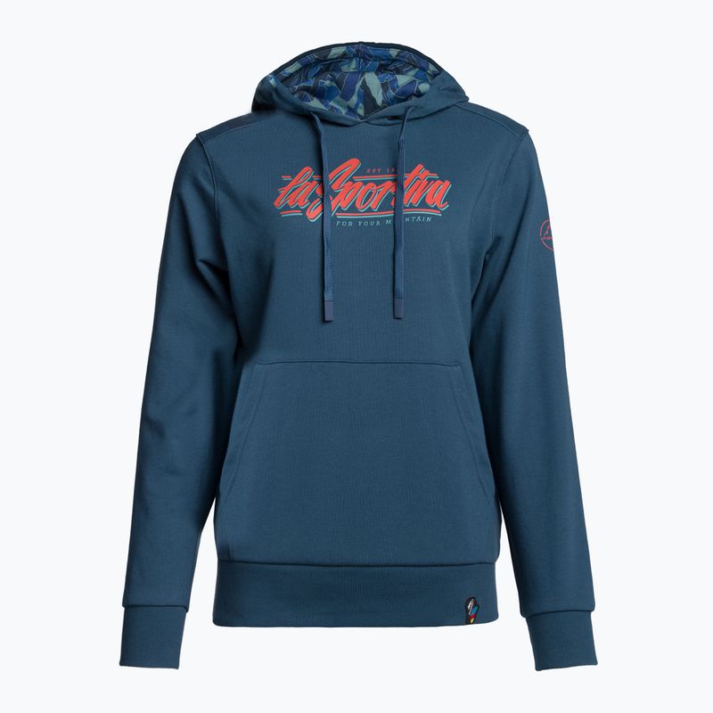 Дамски потник за трекинг La Sportiva Retro Hoody storm blue