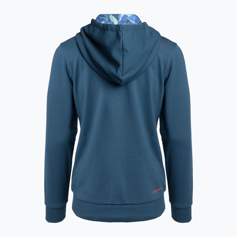 Дамски потник за трекинг La Sportiva Retro Hoody storm blue 2