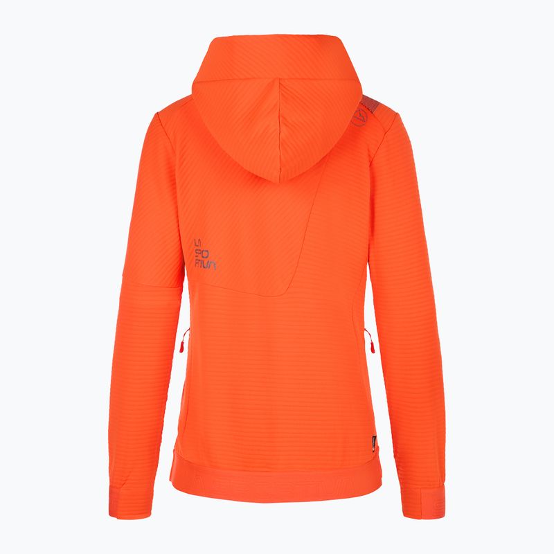 Дамски суитшърт за катерене LaSportiva Mood Hoody orange O65322322 7
