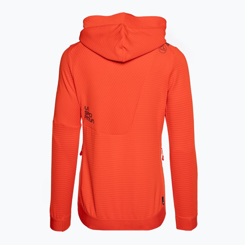 Дамски суитшърт за катерене LaSportiva Mood Hoody orange O65322322 2