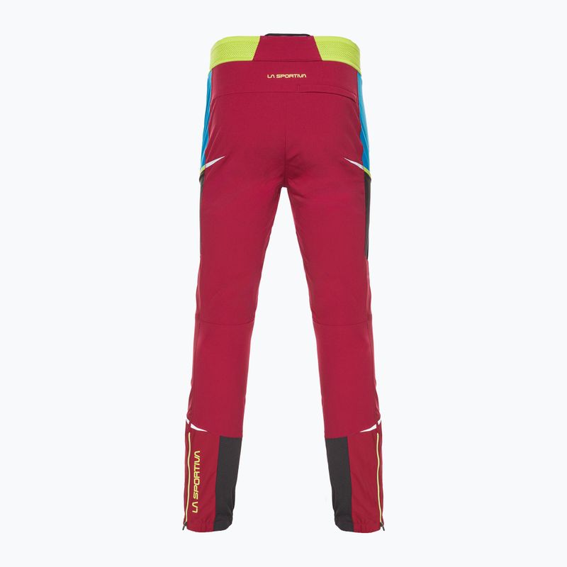 La Sportiva мъжки панталони за трекинг Ikarus sangria/електрическо синьо 6