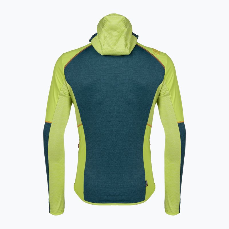 Мъжки суитшърт за трекинг LaSportiva Existence Hoody navy blue-green P53639729 2