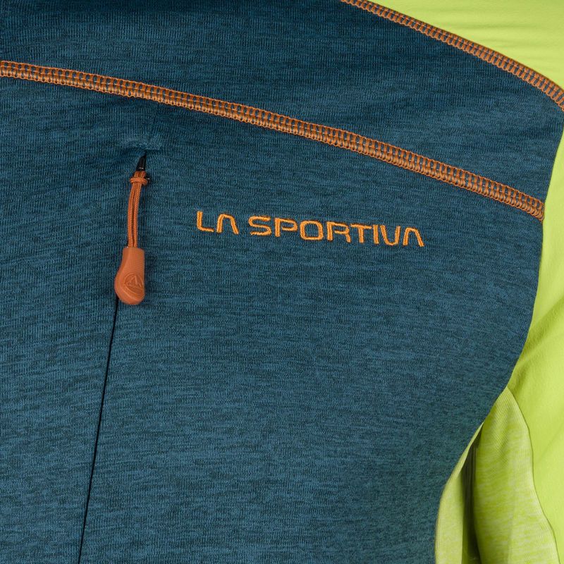 Мъжки суитшърт за трекинг LaSportiva Existence Hoody navy blue-green P53639729 3
