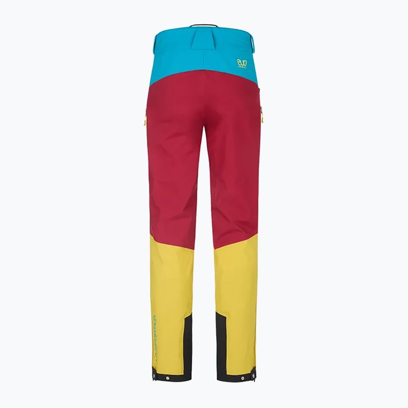 Мъжки панталони за туризъм с мембрана La Sportiva Crizzle EVO Shell sangria/electric blue 7