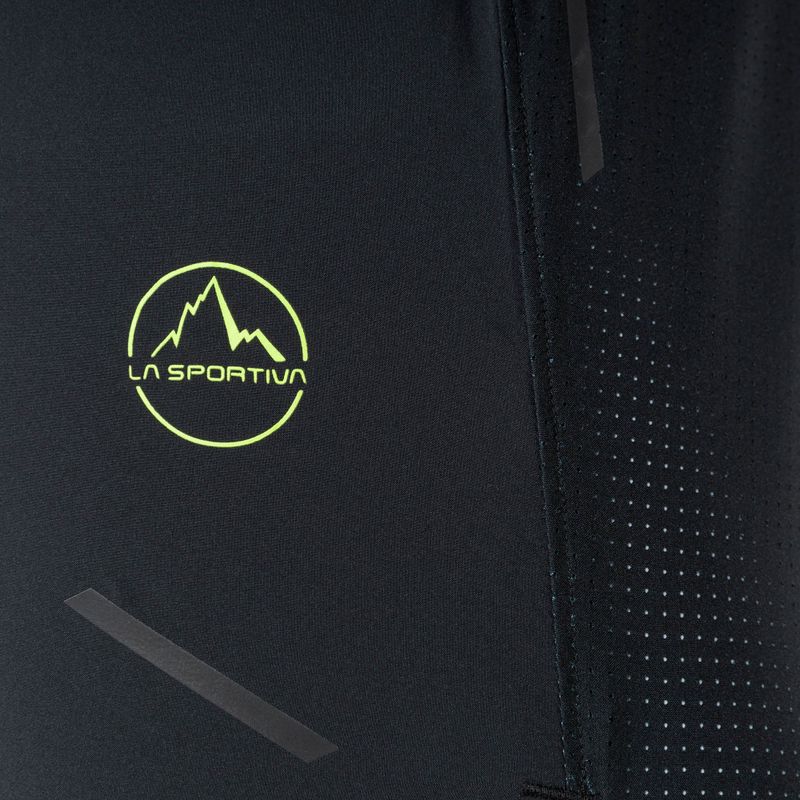 Мъжки къси панталони за бягане La Sportiva Trail Bite black/yellow P79999729 3