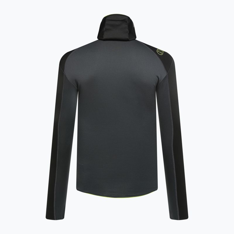 Мъжки потник за трекинг La Sportiva Upendo Hoody carbon/lime punch 2