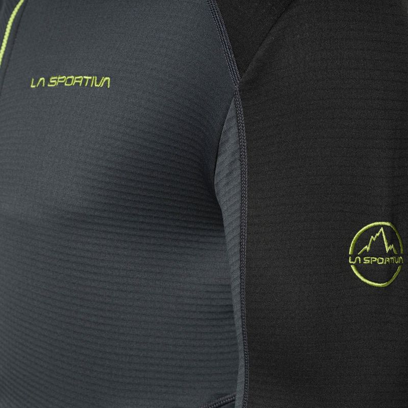 Мъжки потник за трекинг La Sportiva Upendo Hoody carbon/lime punch 4
