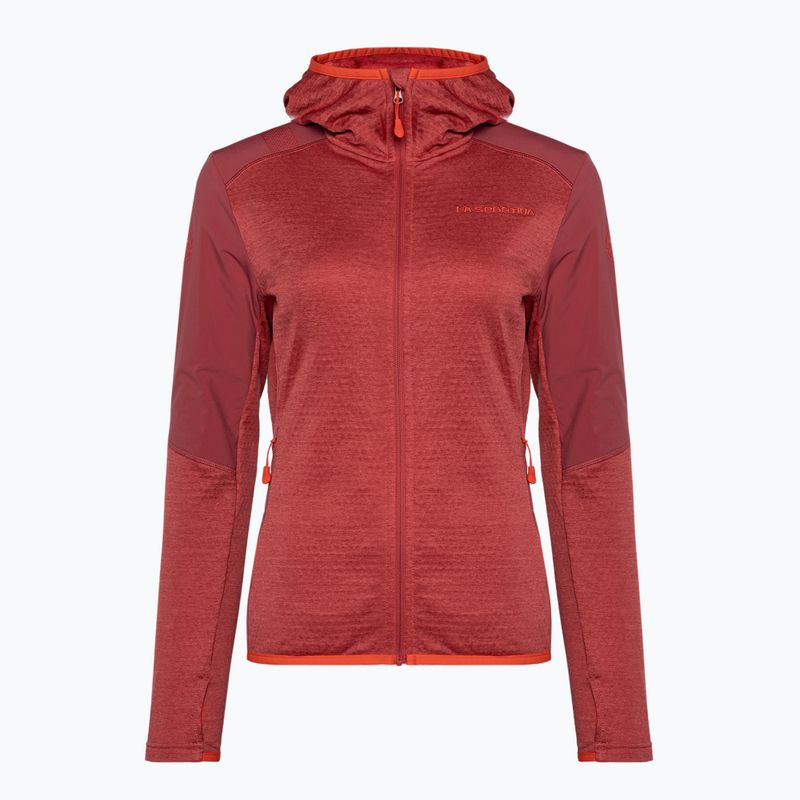 Дамски суитшърт за трекинг LaSportiva Existence Hoody червен Q34323323