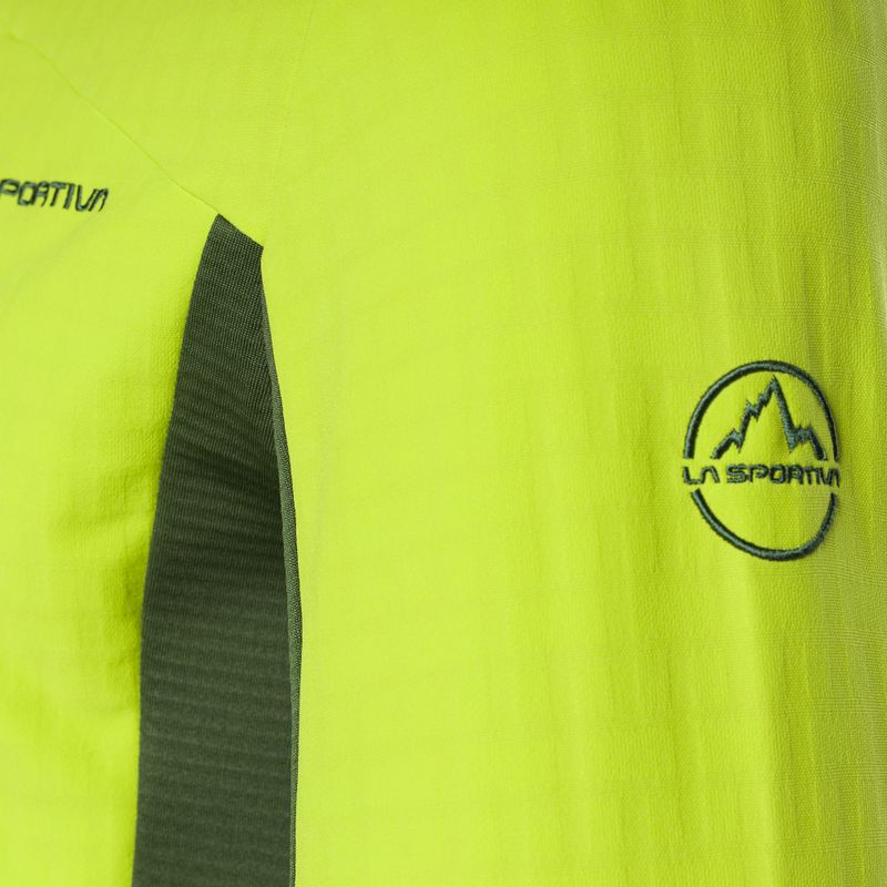 Мъжки потник за трекинг La Sportiva Session Tech Hoody forest/lime punch 9
