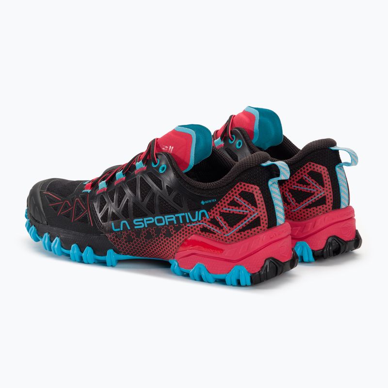 La Sportiva Bushido II GTX black/hibiscus дамски обувки за бягане 3