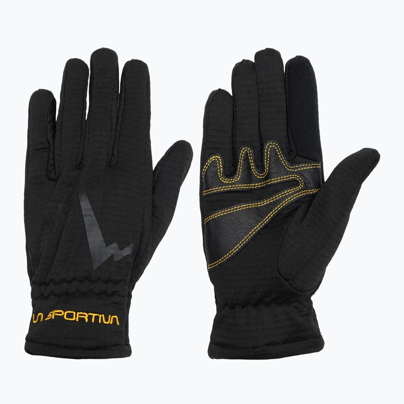 Трекинг ръкавици La Sportiva Stretch black/yellow