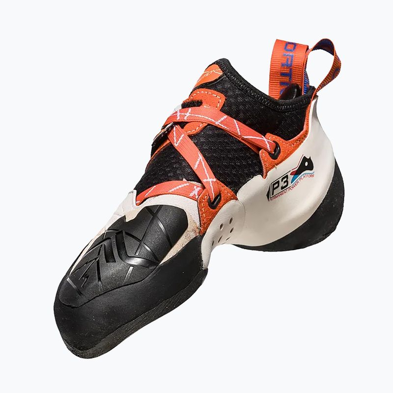 Дамска обувка за катерене Solution white/lily orange на La Sportiva 12