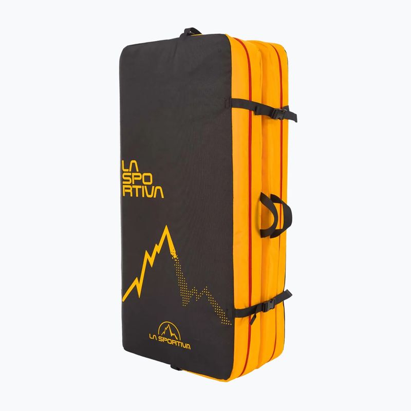 La Sportiva Laspo Crash Pad постелка за боулдър черна/жълта