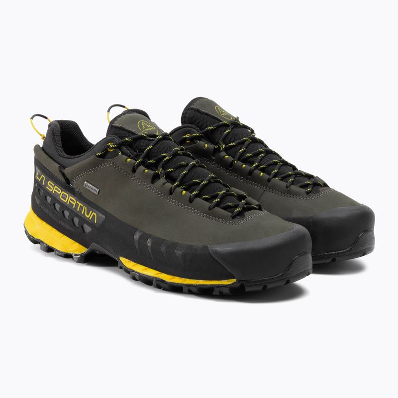 Мъжки ботуши за трекинг La Sportiva TX5 Low GTX carbon/yellow 4