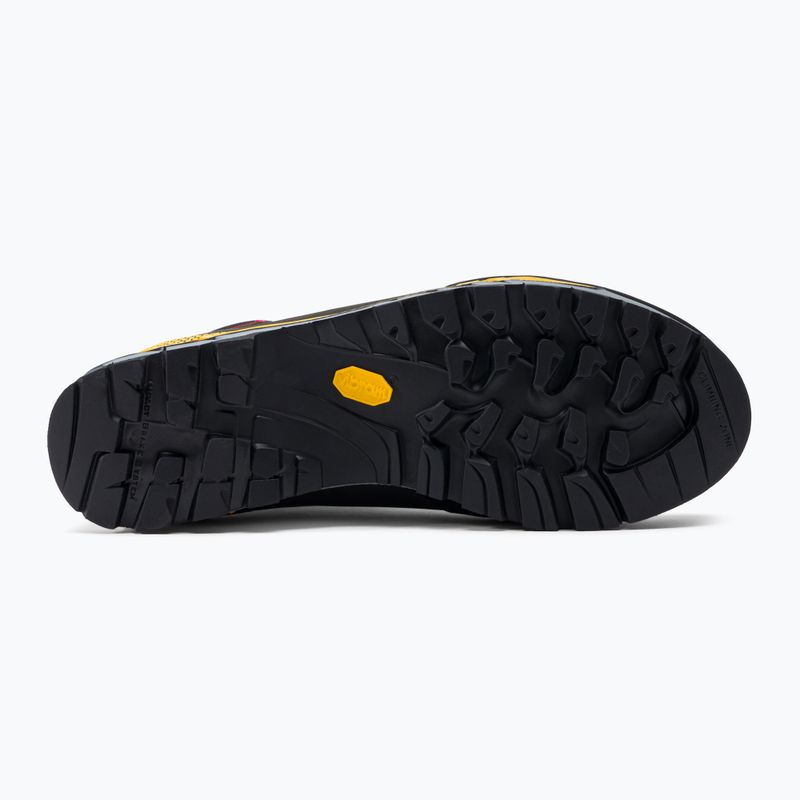 Мъжки планински обувки La Sportiva Trango Tech Leather GTX black/yellow 4