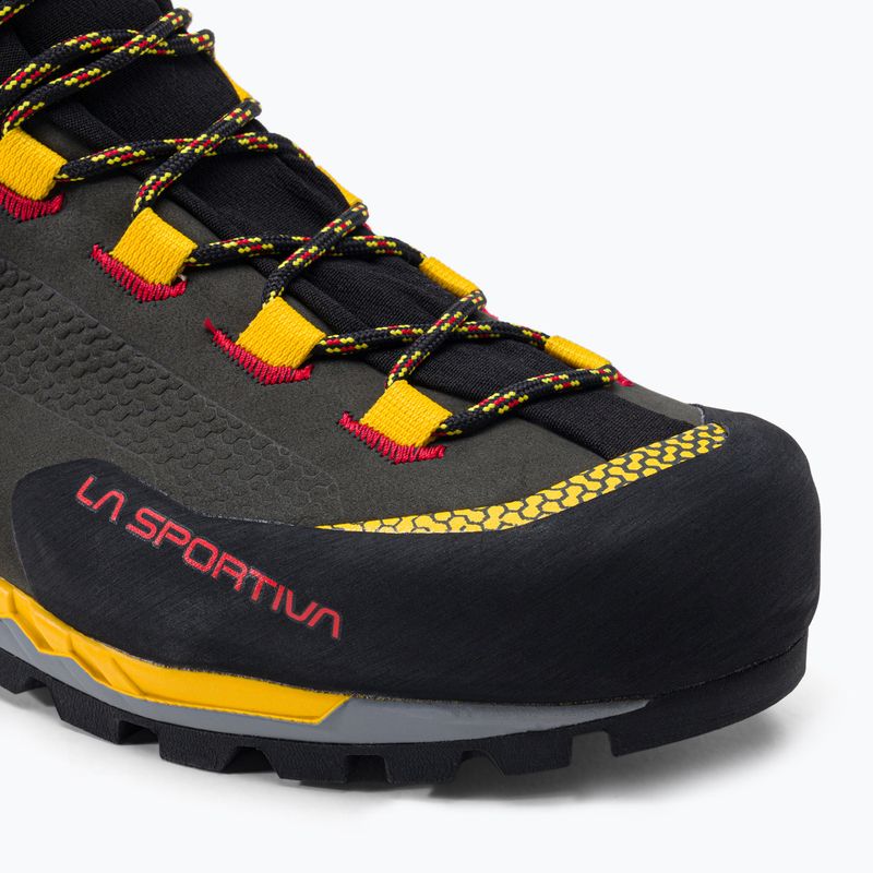 Мъжки планински обувки La Sportiva Trango Tech Leather GTX black/yellow 7