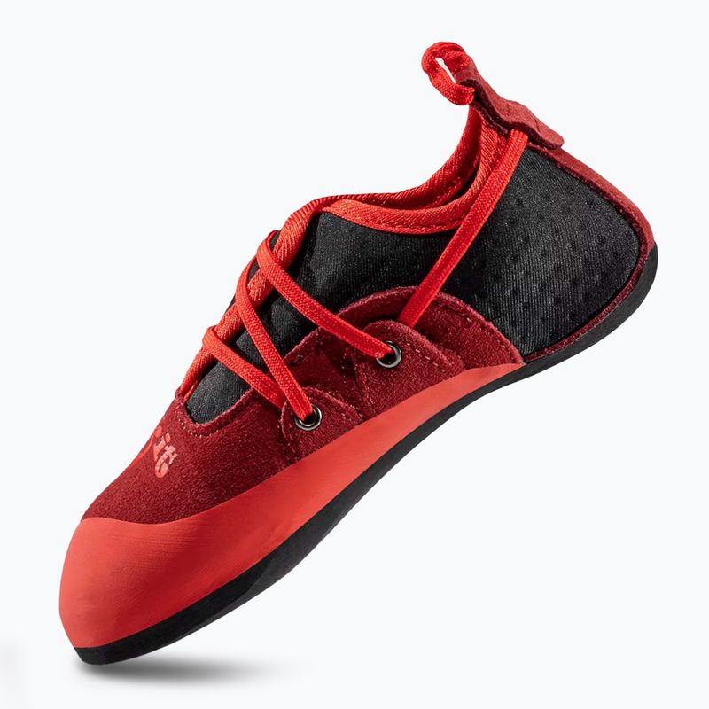 Детска обувка за катерене La Sportiva Stickit chili/ poppy 10