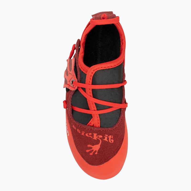 Детска обувка за катерене La Sportiva Stickit chili/ poppy 5