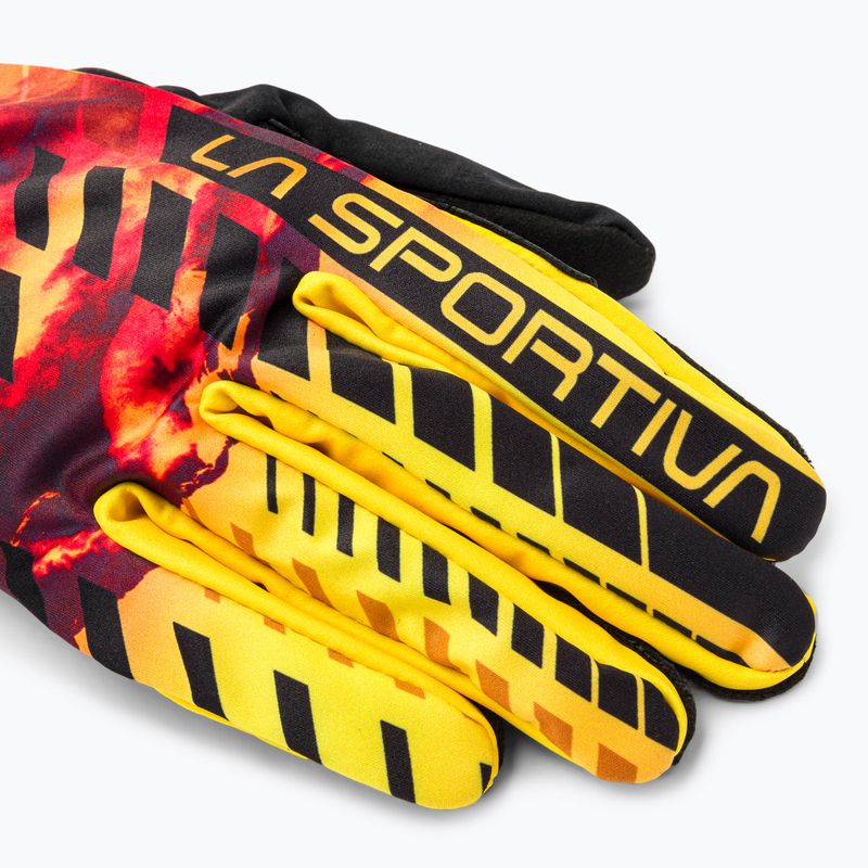 Мъжка ски ръкавица LaSportiva Skimo Race жълто-черна Y43999100_L 4