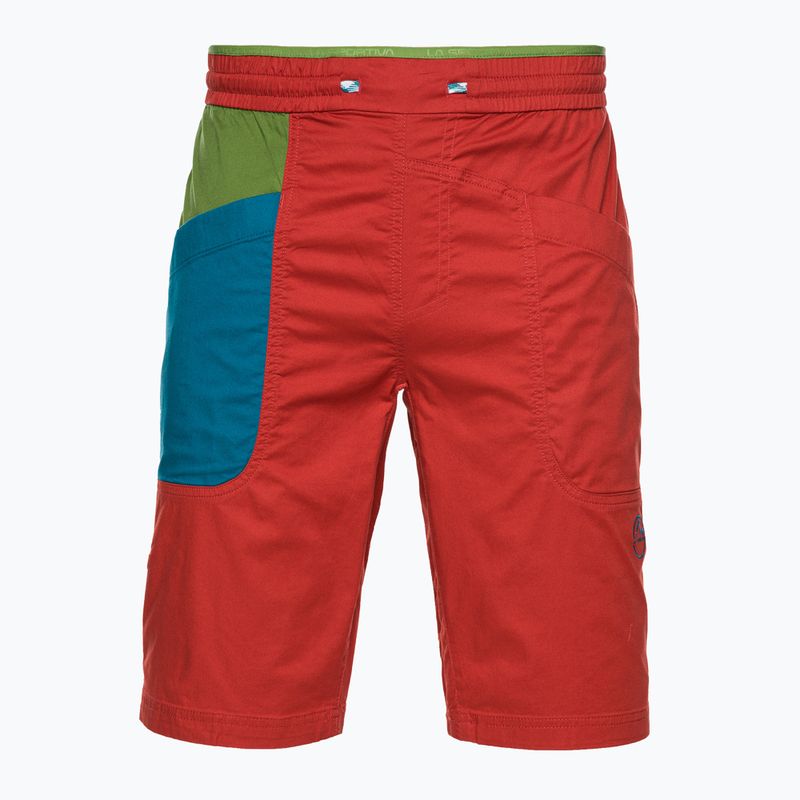 Мъжки шорти за катерене La Sportiva Bleauser червени N62313718