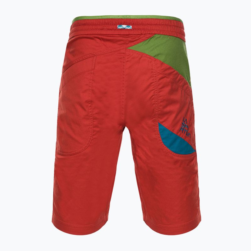 Мъжки шорти за катерене La Sportiva Bleauser червени N62313718 2