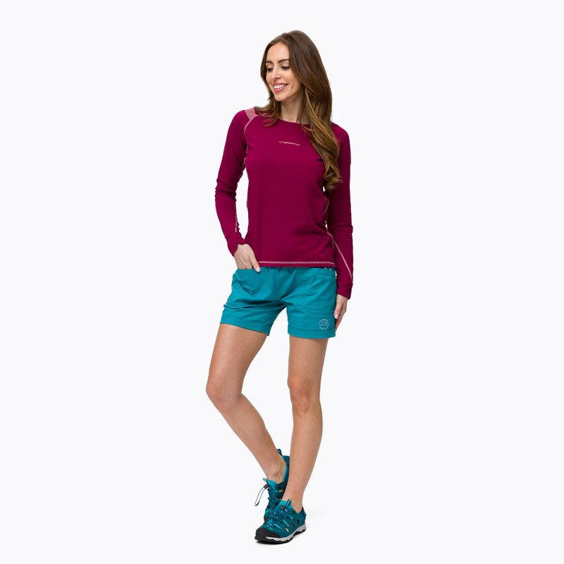 Дамски къси панталони за катерене La Sportiva Ramp blue O57624625 2
