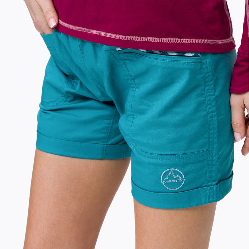 Дамски къси панталони за катерене La Sportiva Ramp blue O57624625 4