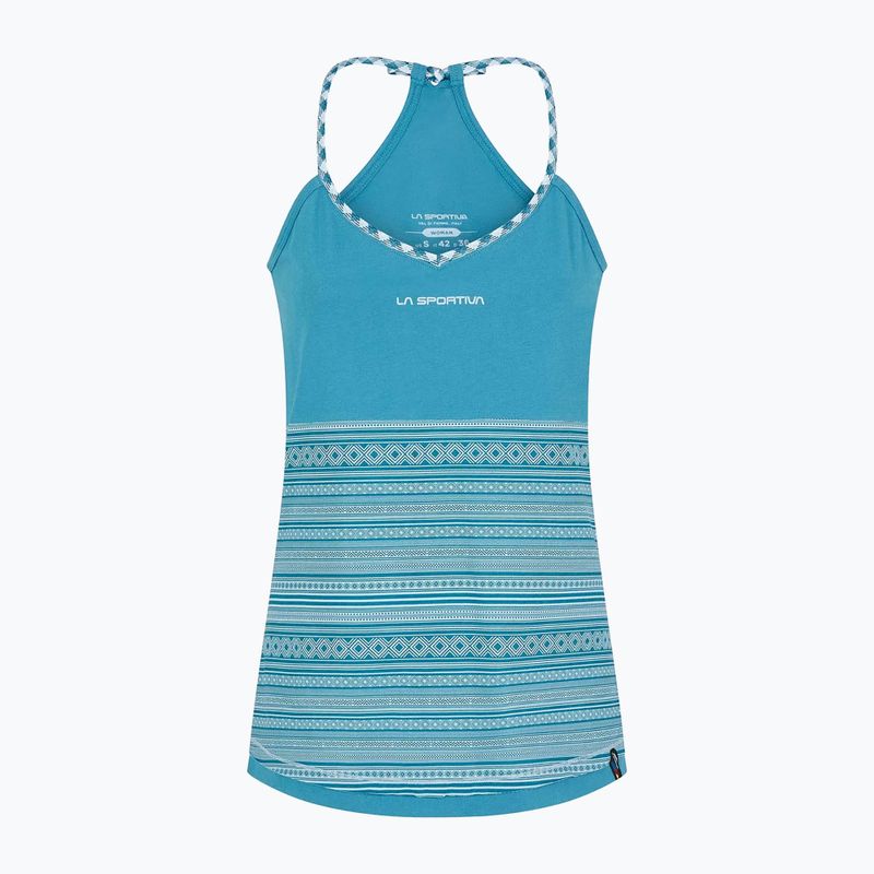 Дамска тениска за катерене La Sportiva Dance Tank blue O42624624