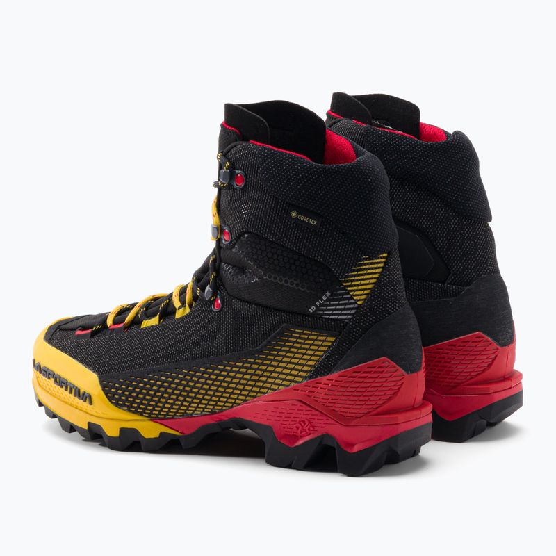 Високопланински ботуши за мъже La Sportiva Aequilibrium ST GTX black/yellow 3