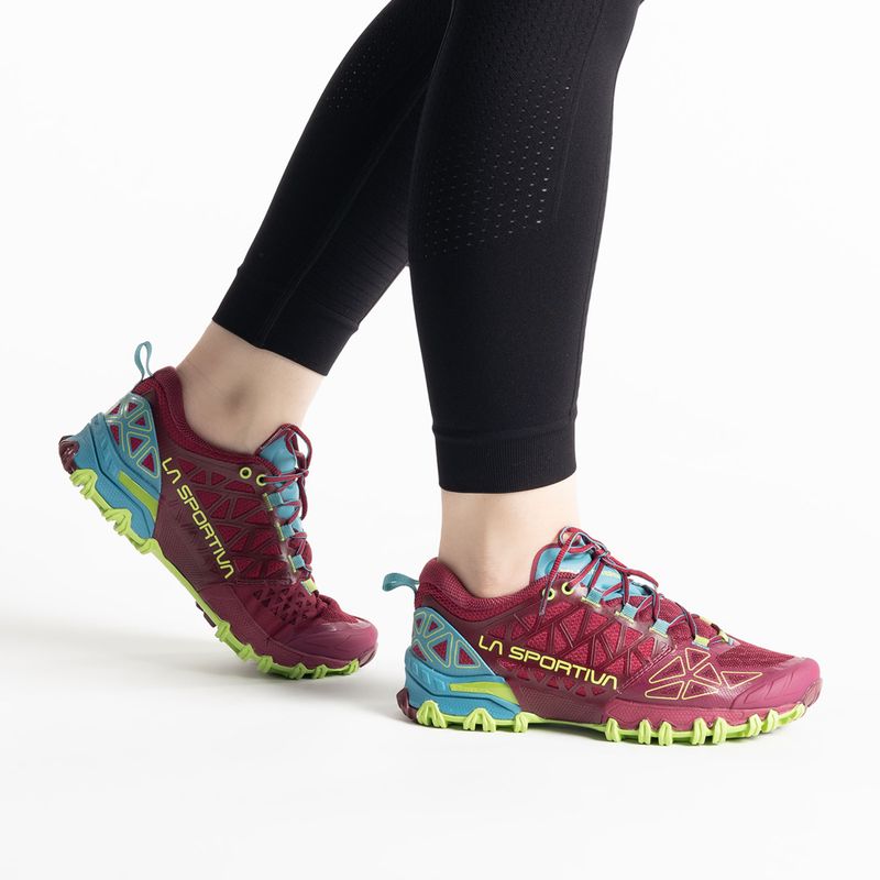 La Sportiva Bushido II red plum/topaz дамски обувки за бягане 2