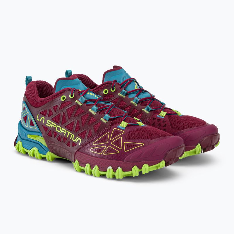 La Sportiva Bushido II red plum/topaz дамски обувки за бягане 6