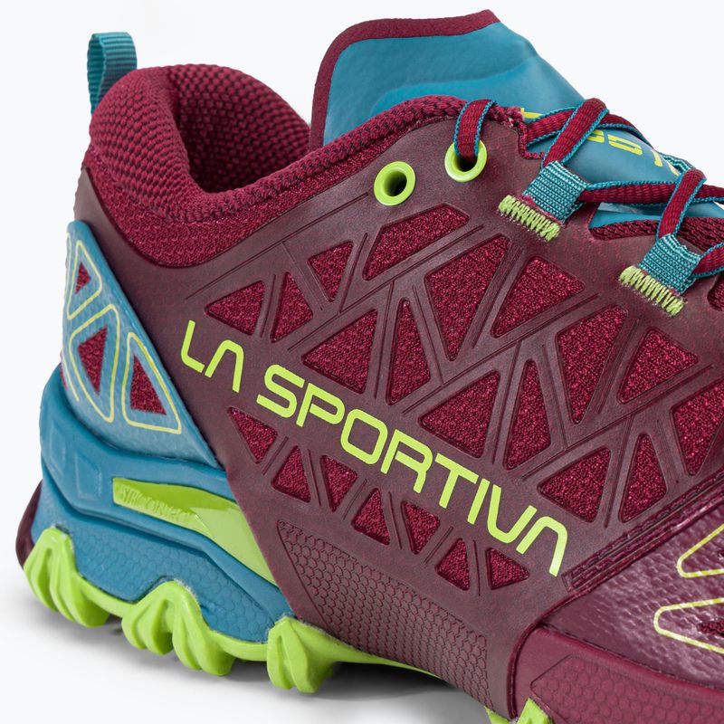 La Sportiva Bushido II red plum/topaz дамски обувки за бягане 11