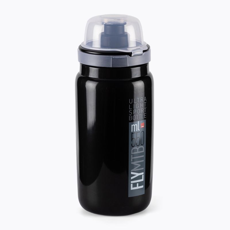 Elite FLY MTB велосипедна бутилка черно-сива EL01604311