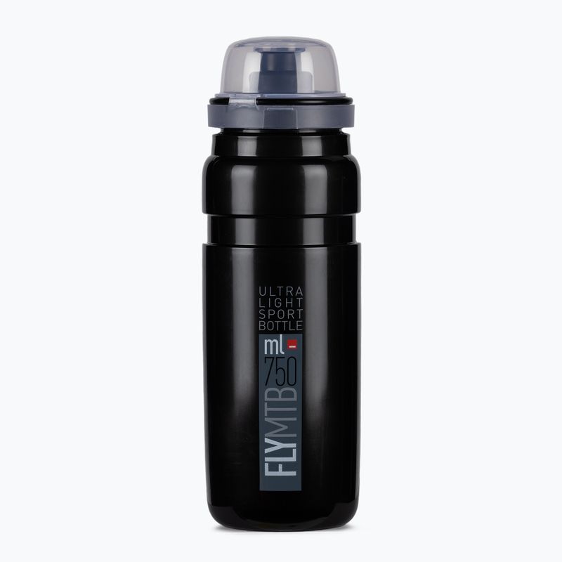 Elite FLY MTB велосипедна бутилка черно-сива EL0160753 2
