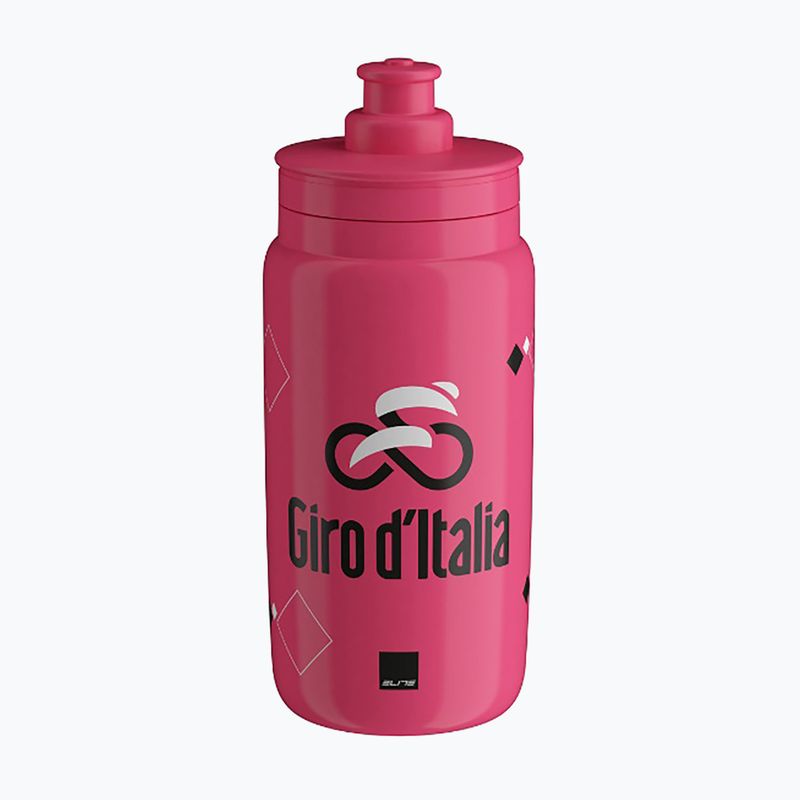 Бутилка за велосипед Elite FLY Giro D'Italia 2024 550 ml pink