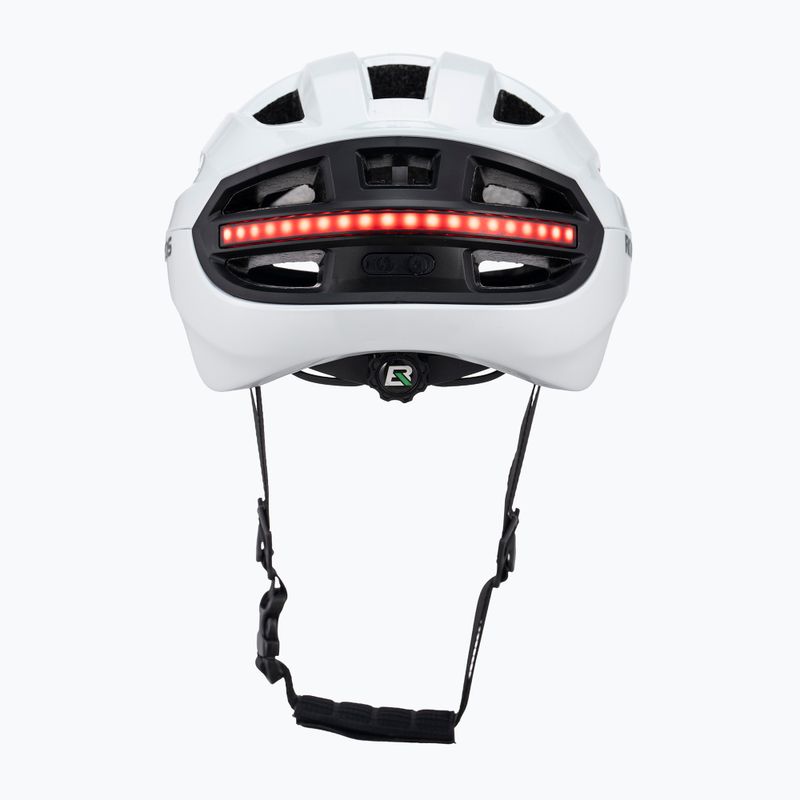 Велосипедна каска Rockbros 100036002 With Remote Control and Warning Light white 3