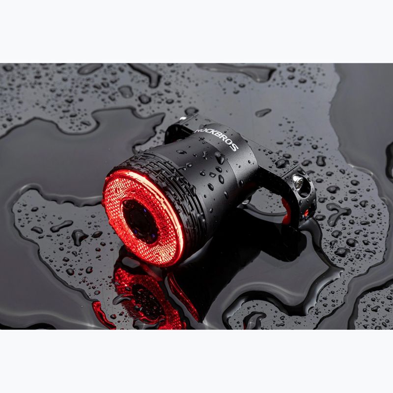 Заден велосипеден фар Rockbros TL907Q50 Taillight 60 Lumen black 9