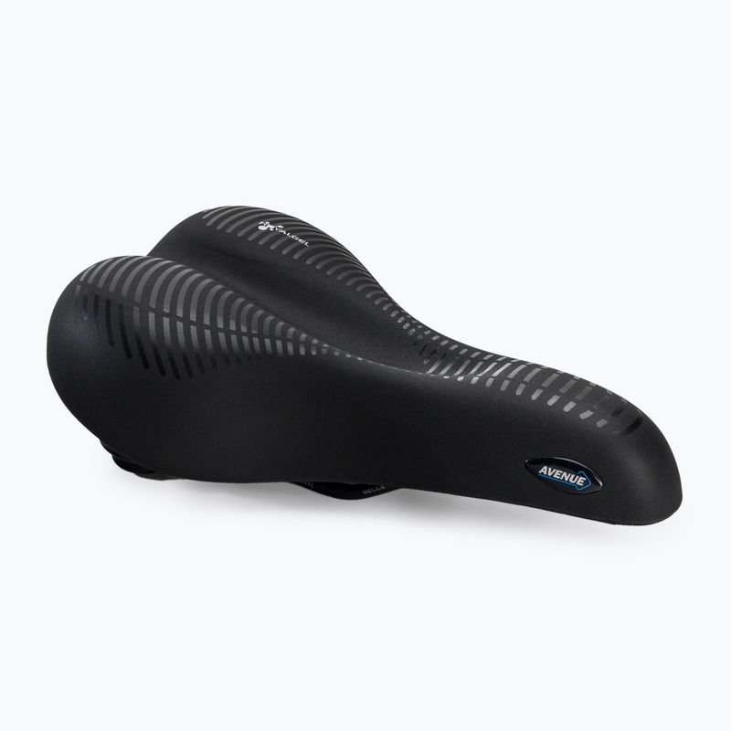 Гел седло за велосипед с еластомери за мъже Selle Royal Classic Moderate 60st. Avenue черно 8466HGCA38096
