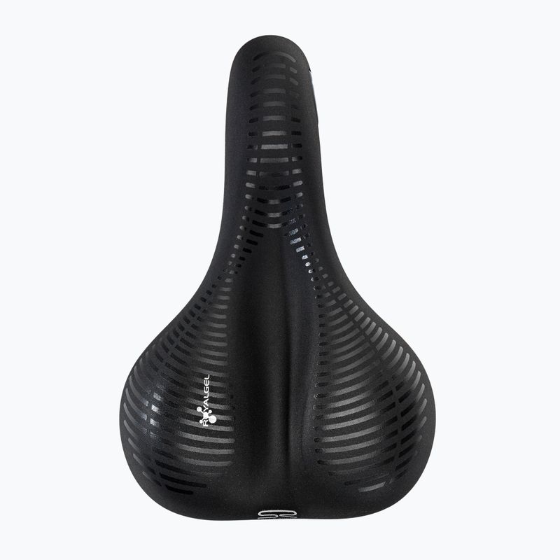 Гел седло за велосипед с еластомери за мъже Selle Royal Classic Moderate 60st. Avenue черно 8466HGCA38096 3