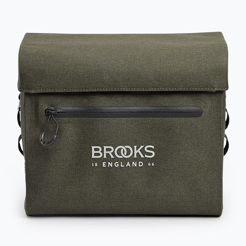 Чанта за кормило на велосипед Brooks England Scape Case 8 l mud green 2