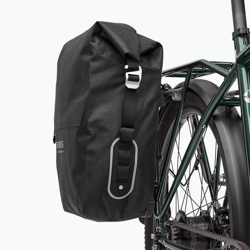 Чанта за велосипед Brooks England Scape Pannier Large 18-22 l black 7