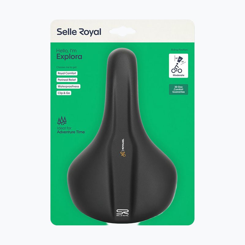 Велосипедна седалка Selle Royal Explora Moderate 60St. black 4