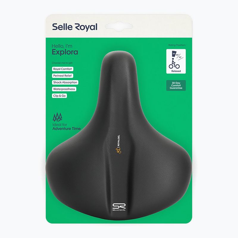 Седалка за велосипед Selle Royal Explora Relaxed 90St. black 4