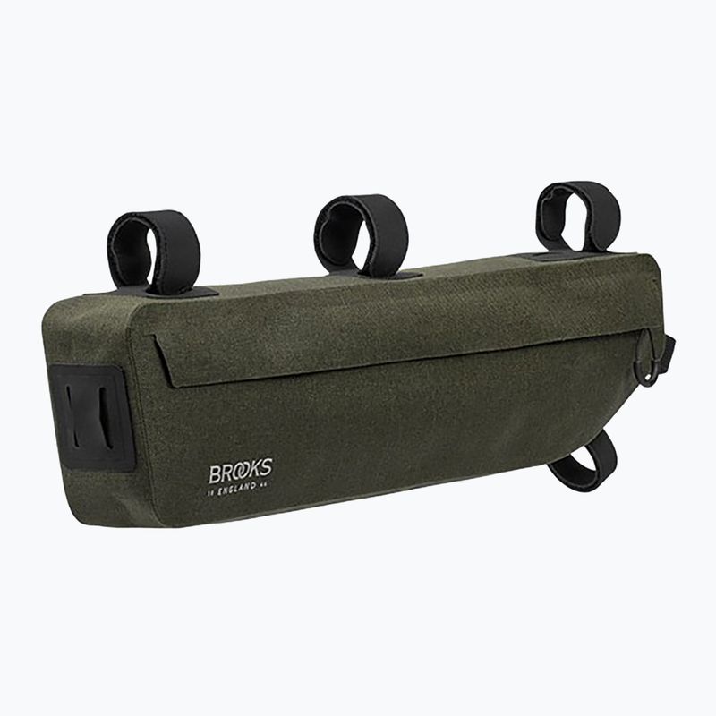 Чанта за рамка на велосипед Brooks England Scape 3,5 l mud green 2
