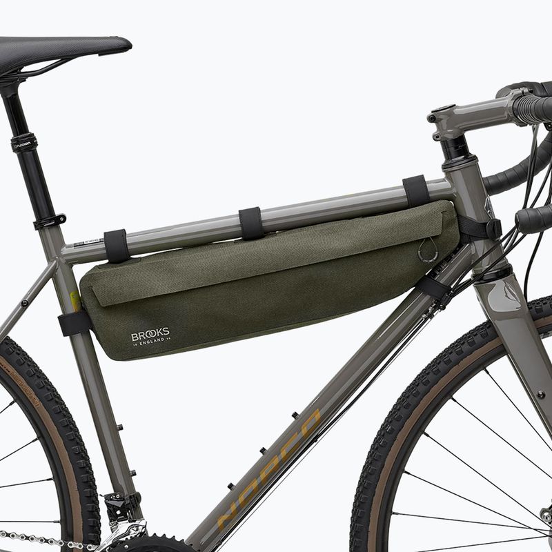 Чанта за рамка на велосипед Brooks England Scape 3,5 l mud green 5