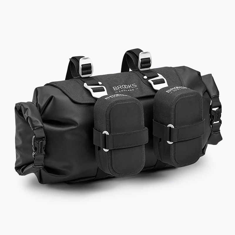 Чанта за кормило на велосипед Brooks England Scape Roll 9-11 l black 5
