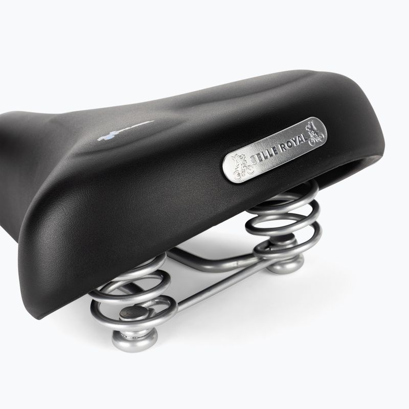 Седло за велосипед Selle Royal Classic Relaxed 90st. Холандски пружини черни 5
