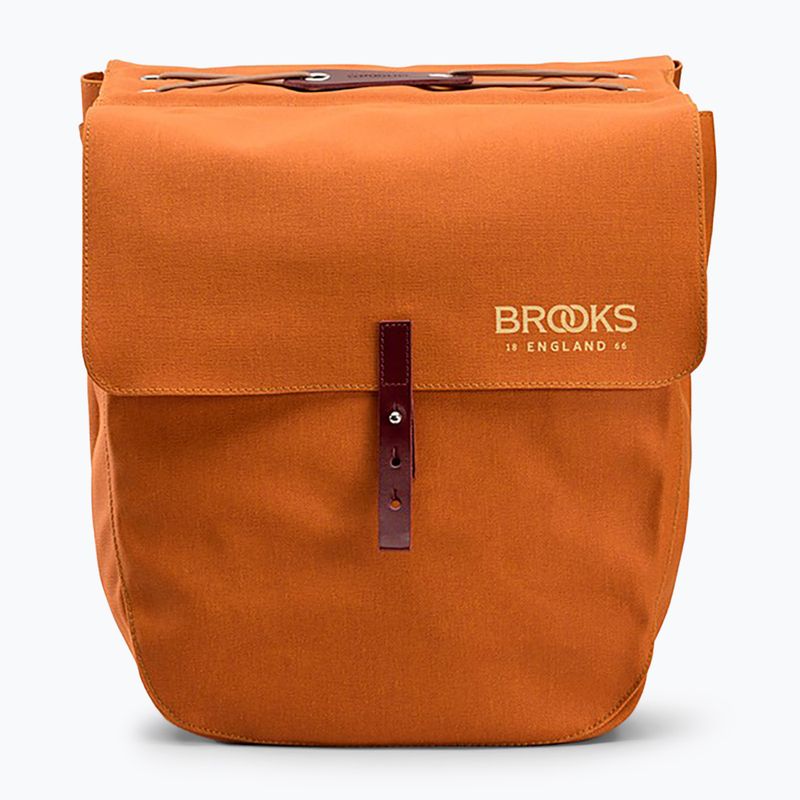 Чанта за велосипед Brooks England Brick Lane Panniers 30 l gooseback/maroon 3