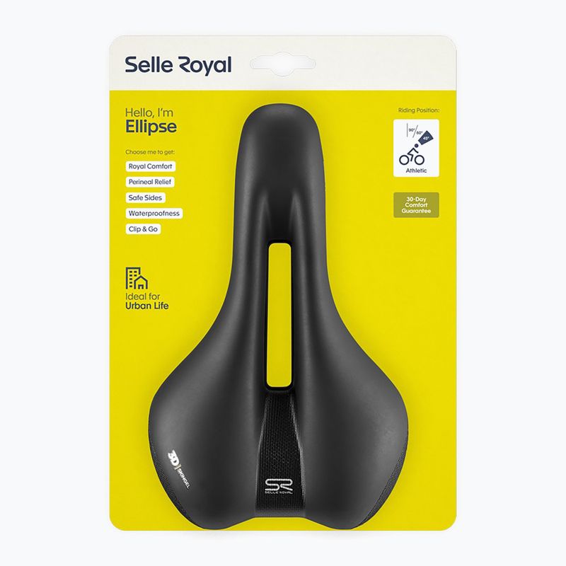 Седло за велосипед Selle Royal Premium Athletic 45st. Ellipse black 8