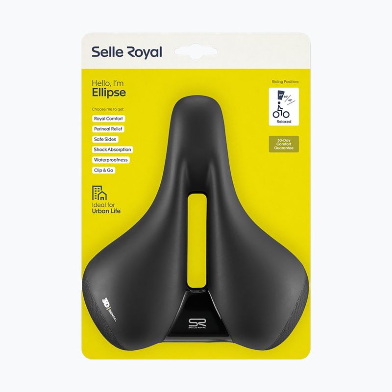 Велосипедна седалка Selle Royal Premium Relaxed 90St. Ellipse black 9